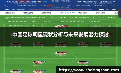 中国足球明星现状分析与未来发展潜力探讨