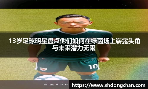 13岁足球明星盘点他们如何在绿茵场上崭露头角与未来潜力无限